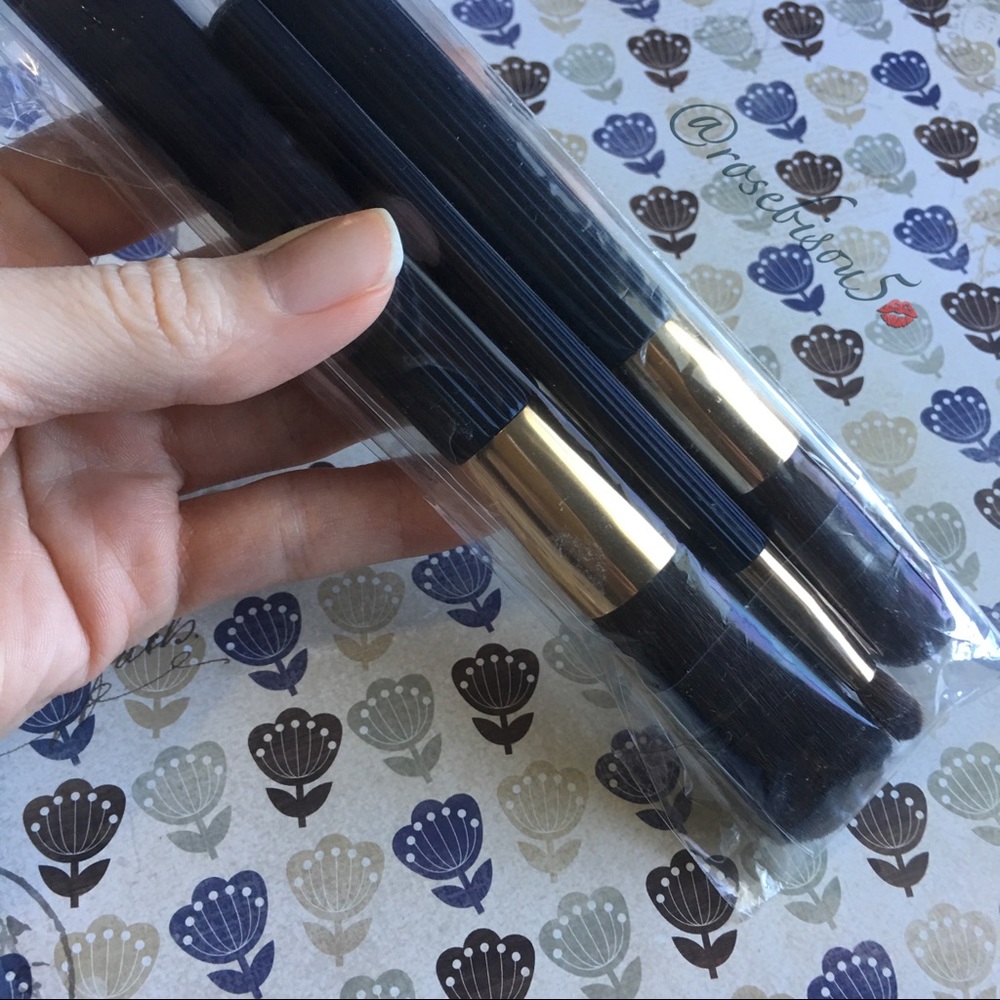 🦄{Estée Lauder} Pro Makeup Brush Full 4pc Set - Picture 1 of 8